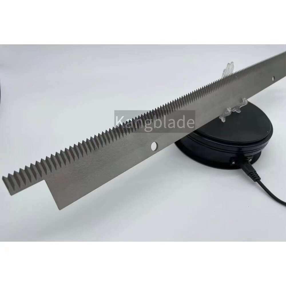 Zigzag blade/Cross-cutting/Plastic, rubber, packaging, paper, textile, film cutting blade