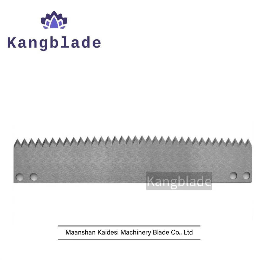 Perforating blade/Zigzag blade/Cross-cutting/Plastic, rubber, tire, packaging, paper, textile, film cutting blade