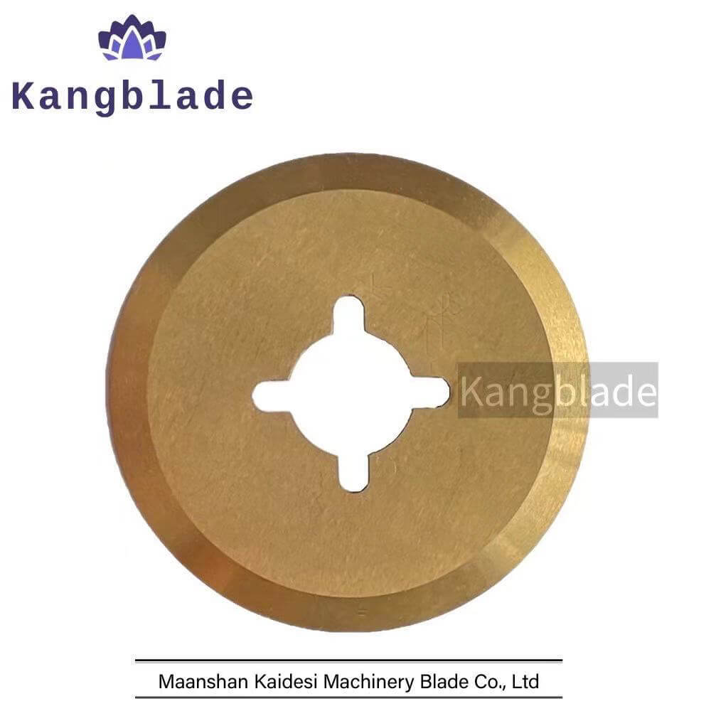 Log saw blade/Slitting/Food, fruits-vegetables, plastic, rubber, tire, belt, packaging, paper, textile, film, electronic component cutting blade