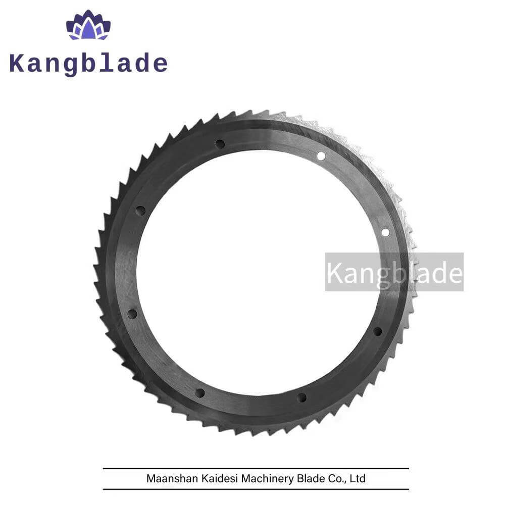 Log saw blade/Slitting/Food, plastic, rubber, tire, belt, packaging, paper, film cutting blade