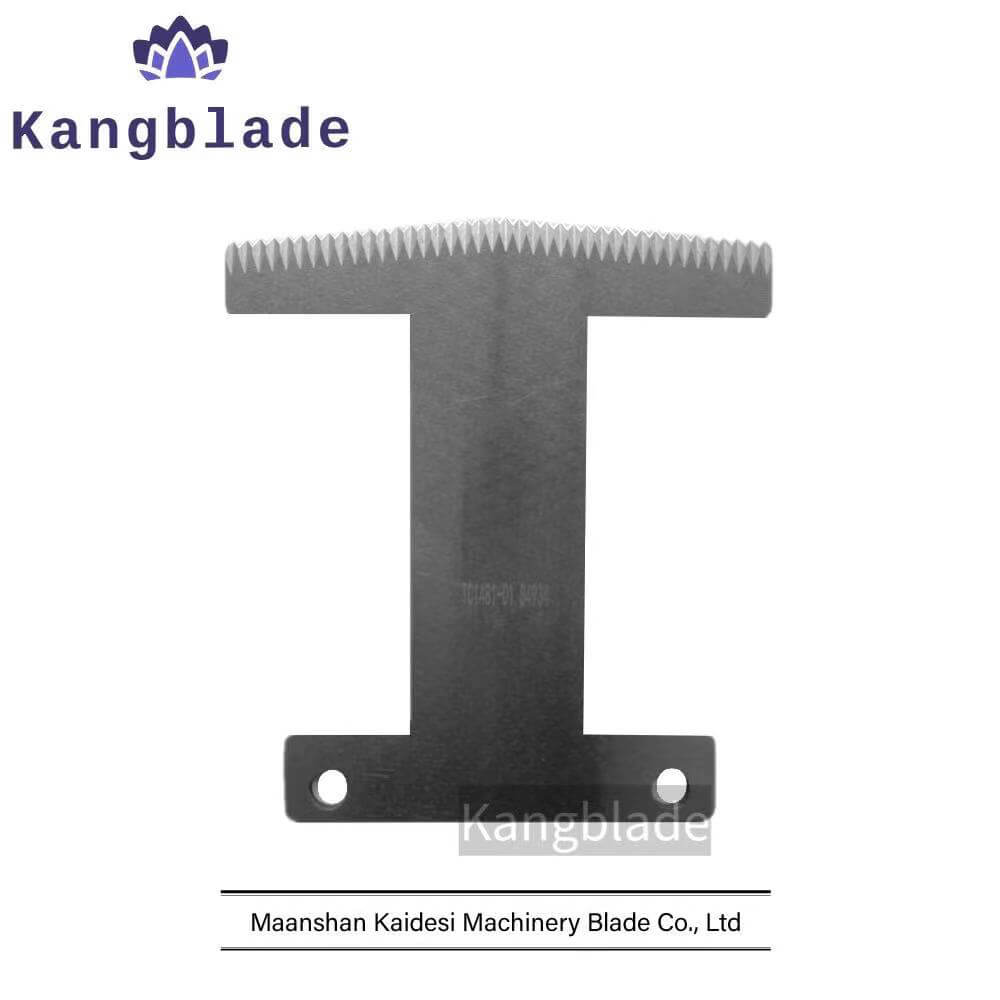 Зигзагообразное лезвие / поперечная резка / пластик, упаковка, бумага, текстиль, лезвие для резки пленки