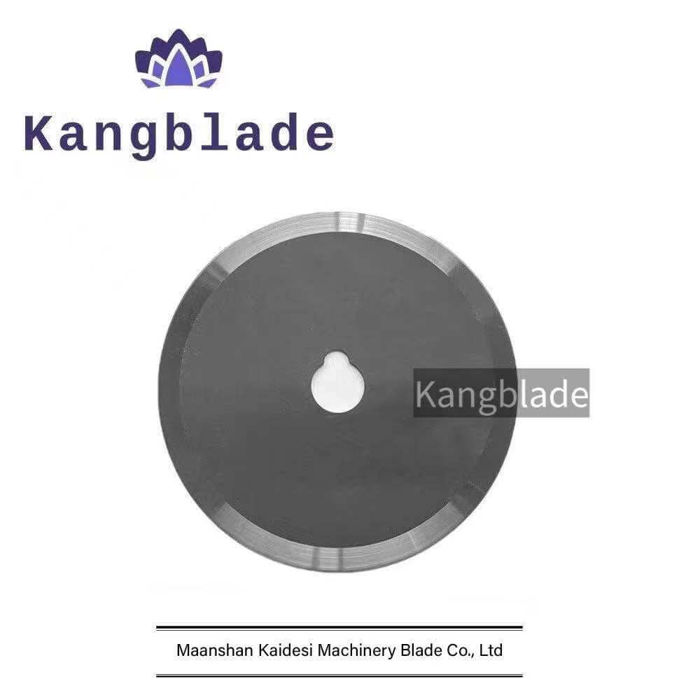 Log saw blade/Slitting/Food, fruits-vegetables, plastic, rubber, tire, belt, packaging, paper, textile, film, electronic component cutting blade