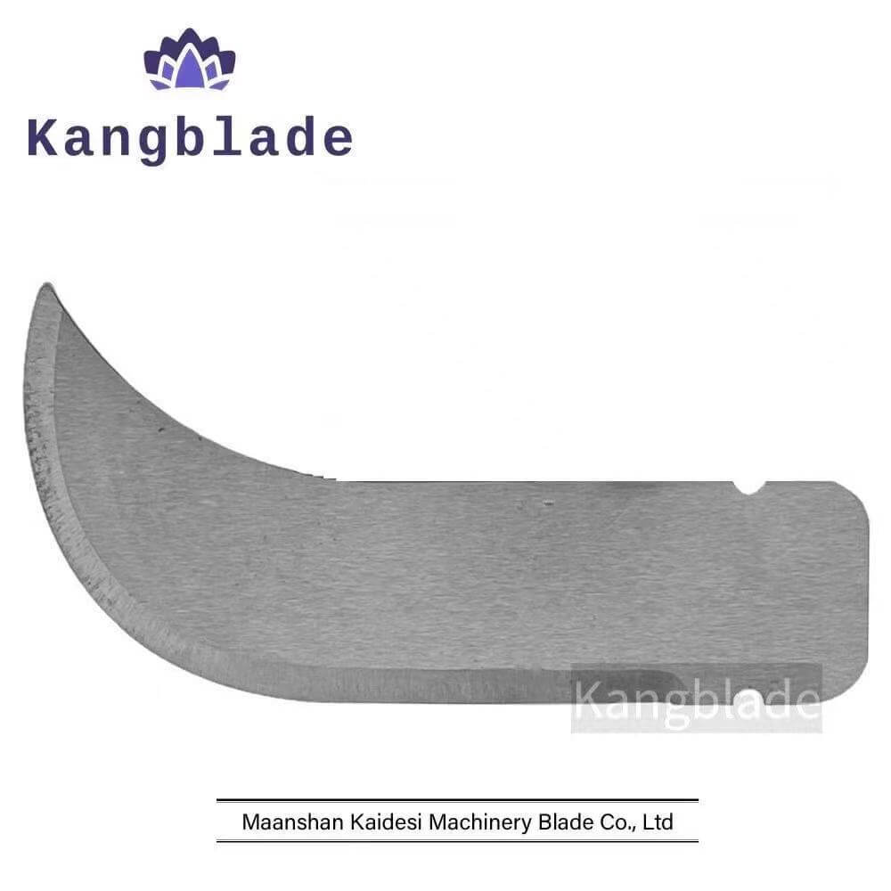 Curved blade/Bevel-cutting/Food, fruits-vegetables, plastic, rubber, tire, packaging, paper, film cutting blade