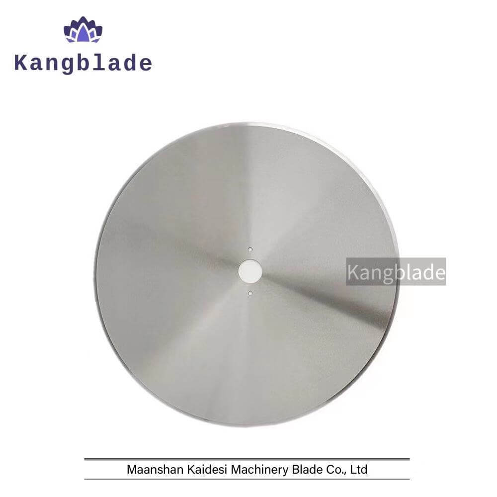 Log saw blade/Slitting/Food, fruits-vegetables, plastic, rubber, tire, belt, packaging, paper, textile, film cutting blade